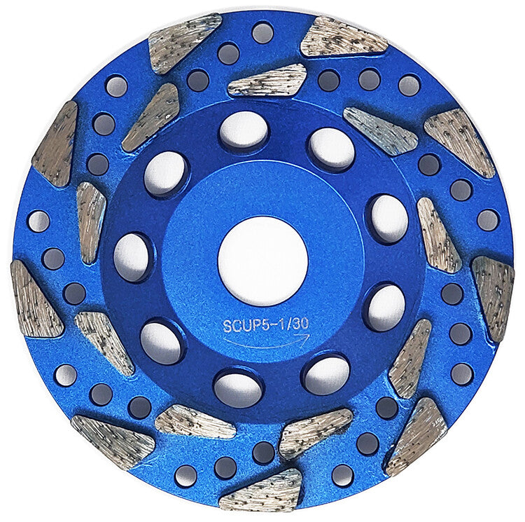 Halo Grinder Wheel 5" Pro Grade (Non Threaded) - 30 Grit