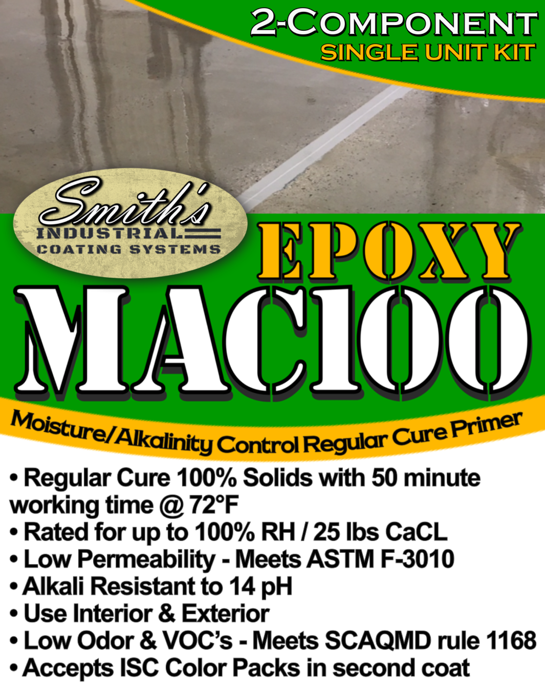 Smith's Epoxy MAC100 DIRECT SHIP