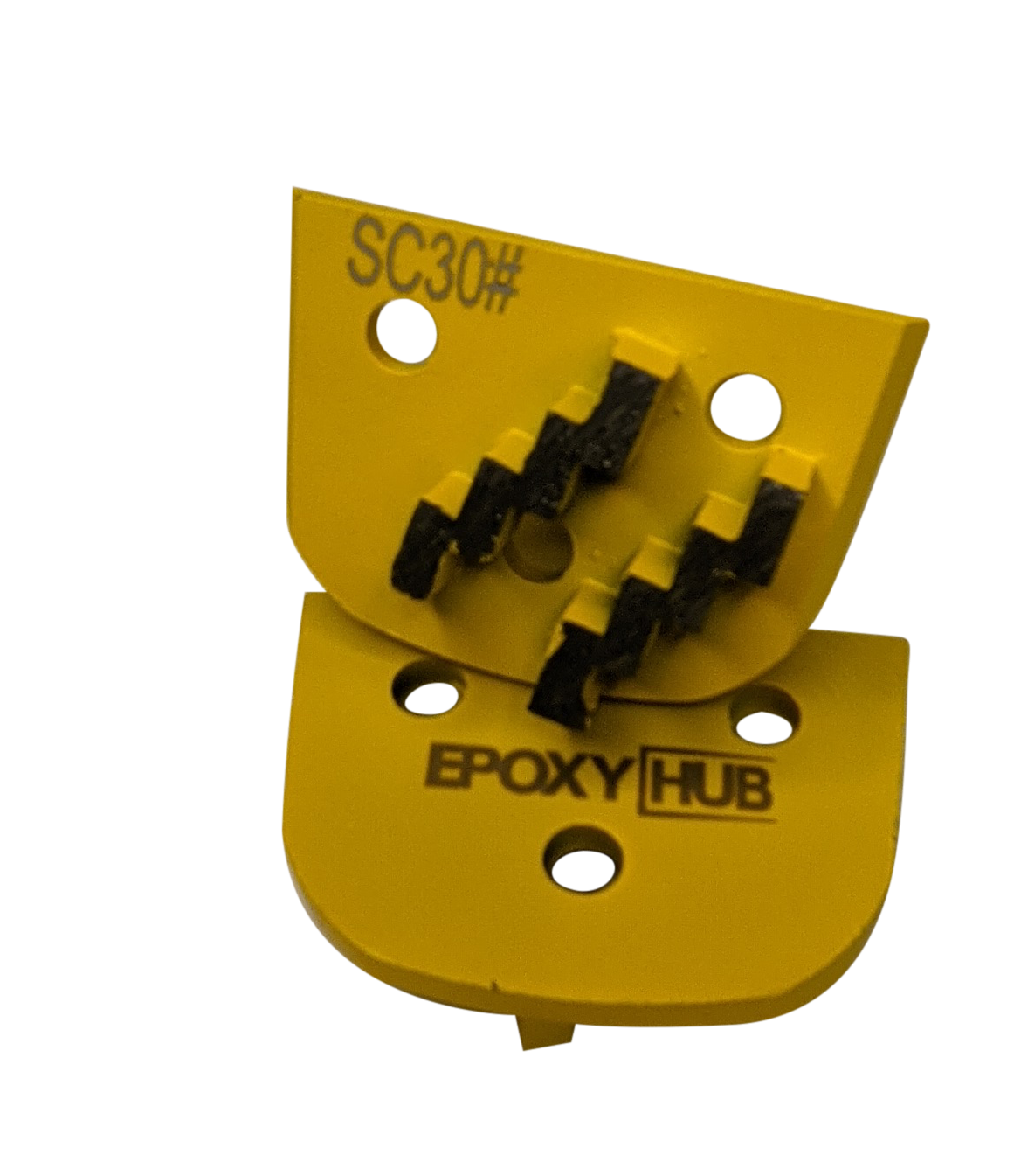 Concrete Grinding, Zags Double Segments, Diamond Tooling, 30 Grit