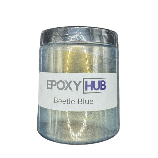 Beetle Blue Metallic Pigment for Epoxy
