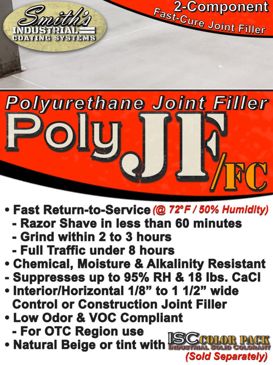 Poly JF – Semi-Rigid Joint Filler, Fast Cure