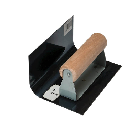 Cove Trowel - Standard with 1" Radius, 3" Wall (H) x 4" Floor (D) x 6" Running (W)