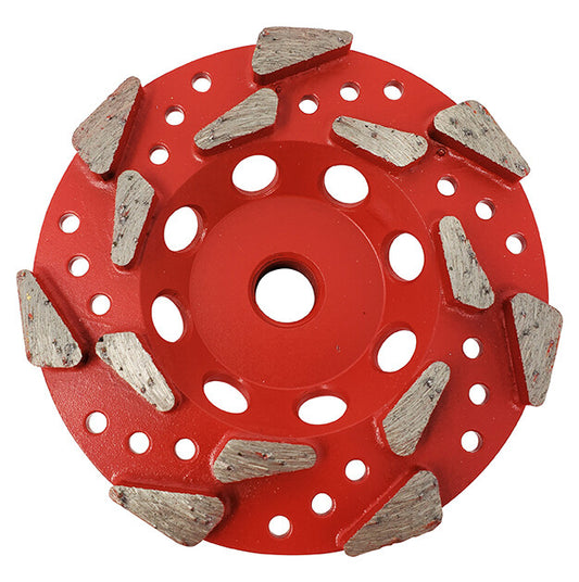 4.5" X 5/8" - 11 - WHEEL OF DEATH (THREADED) 16/20 GRIT