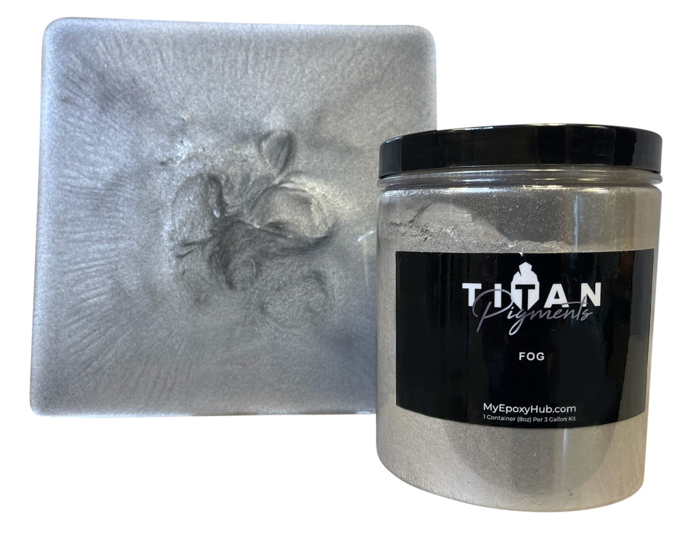 TITAN Pigment 8oz Metallic Epoxy Pigment
