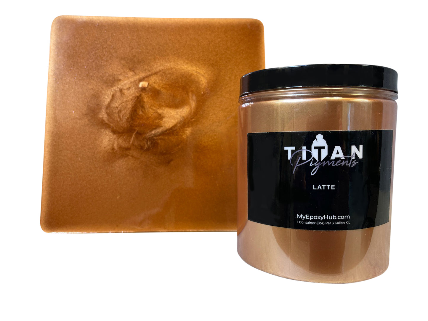 TITAN Pigment 8oz Metallic Epoxy Pigment