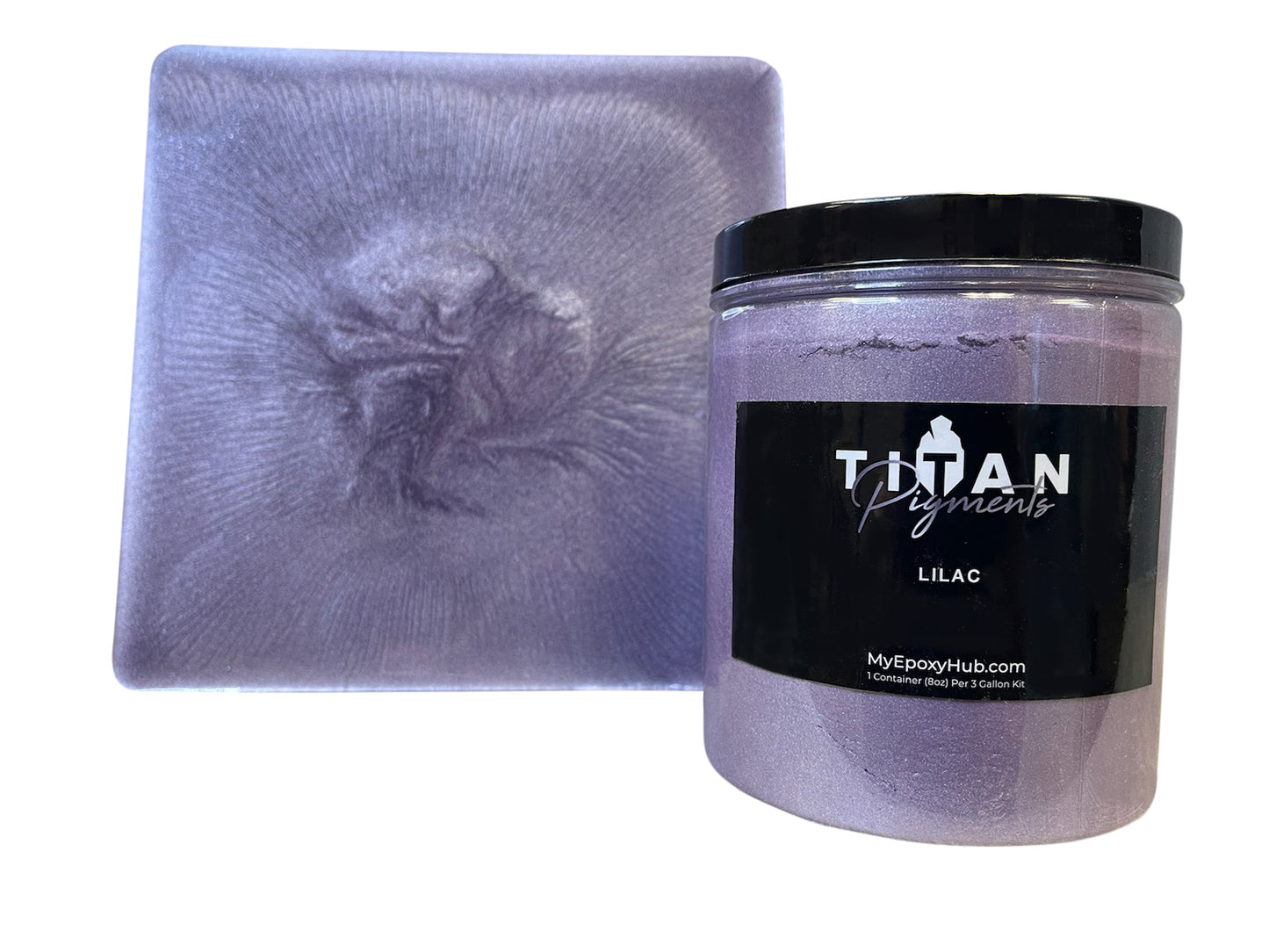 TITAN Pigment 8oz Metallic Epoxy Pigment