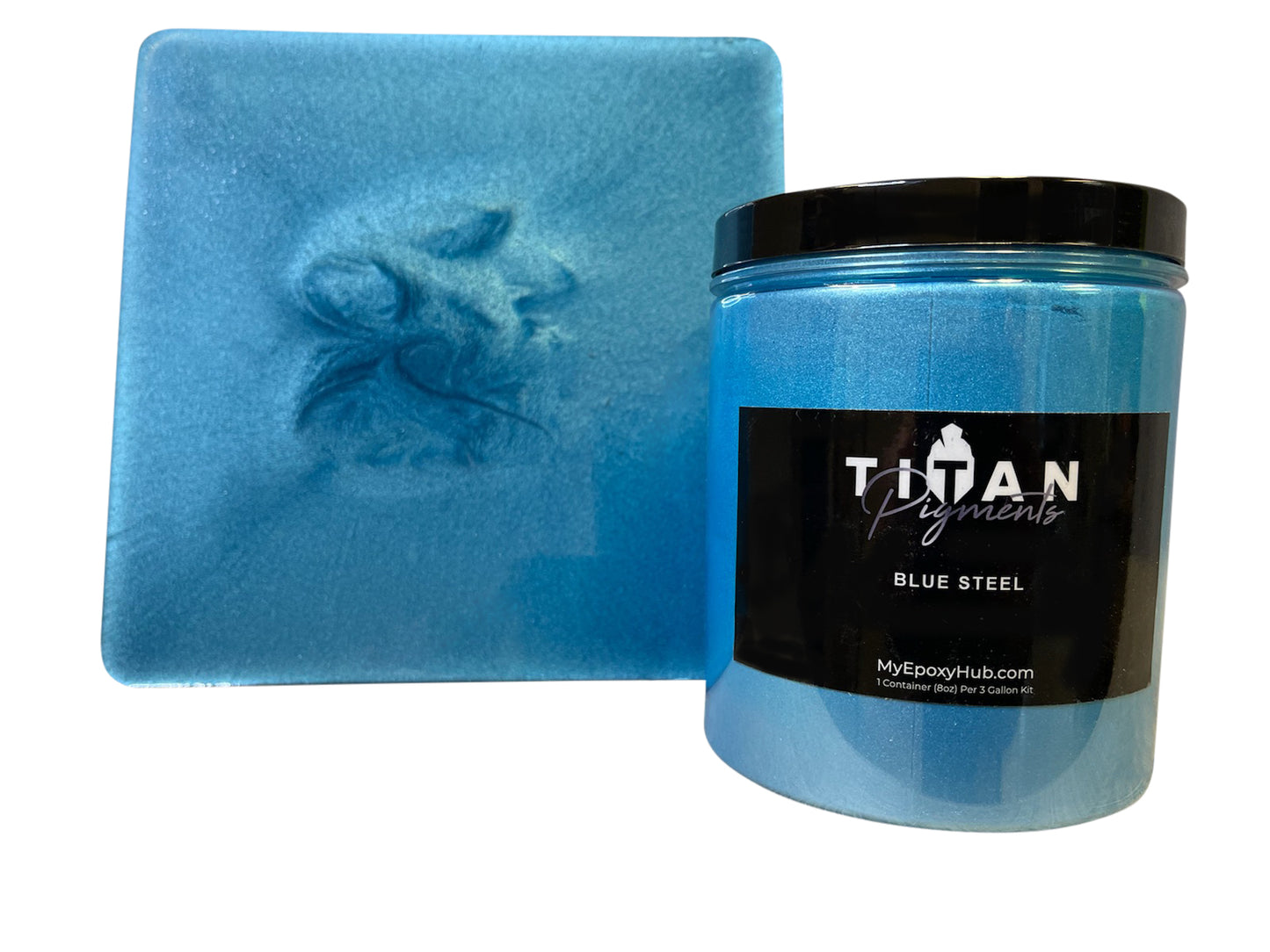 TITAN Pigment 8oz Metallic Epoxy Pigment