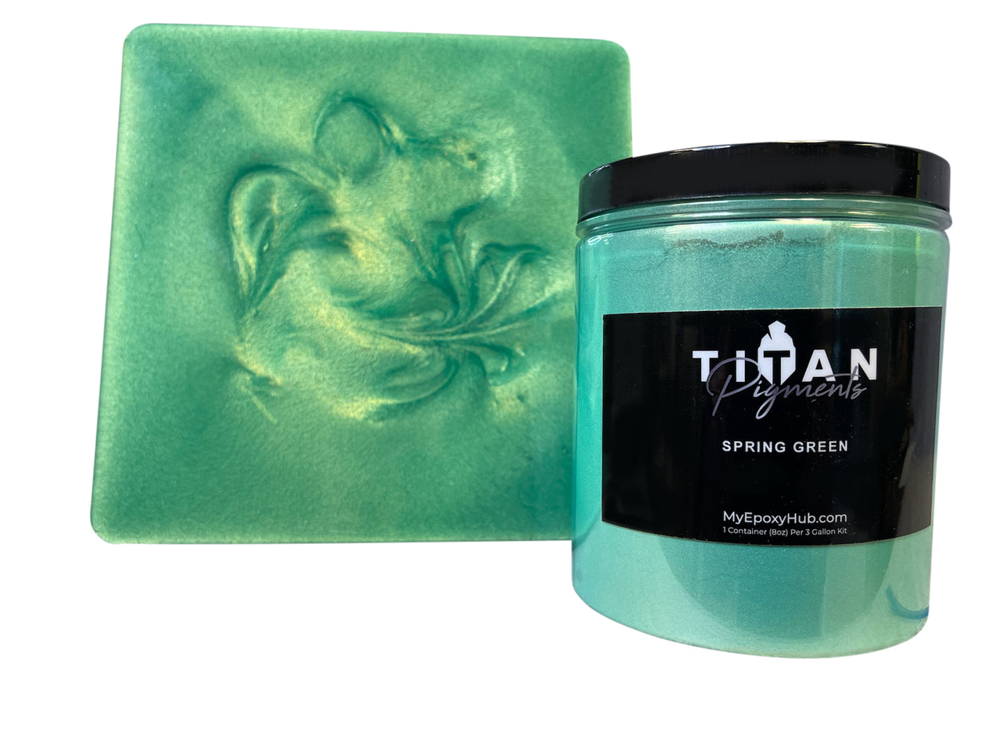 TITAN Pigment 8oz Metallic Epoxy Pigment