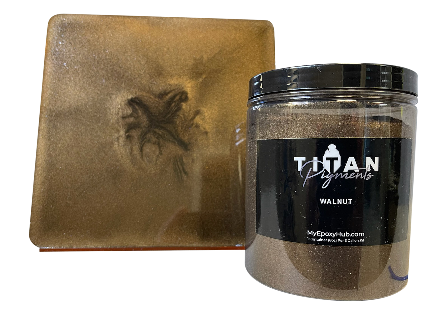 TITAN Pigment 8oz Metallic Epoxy Pigment
