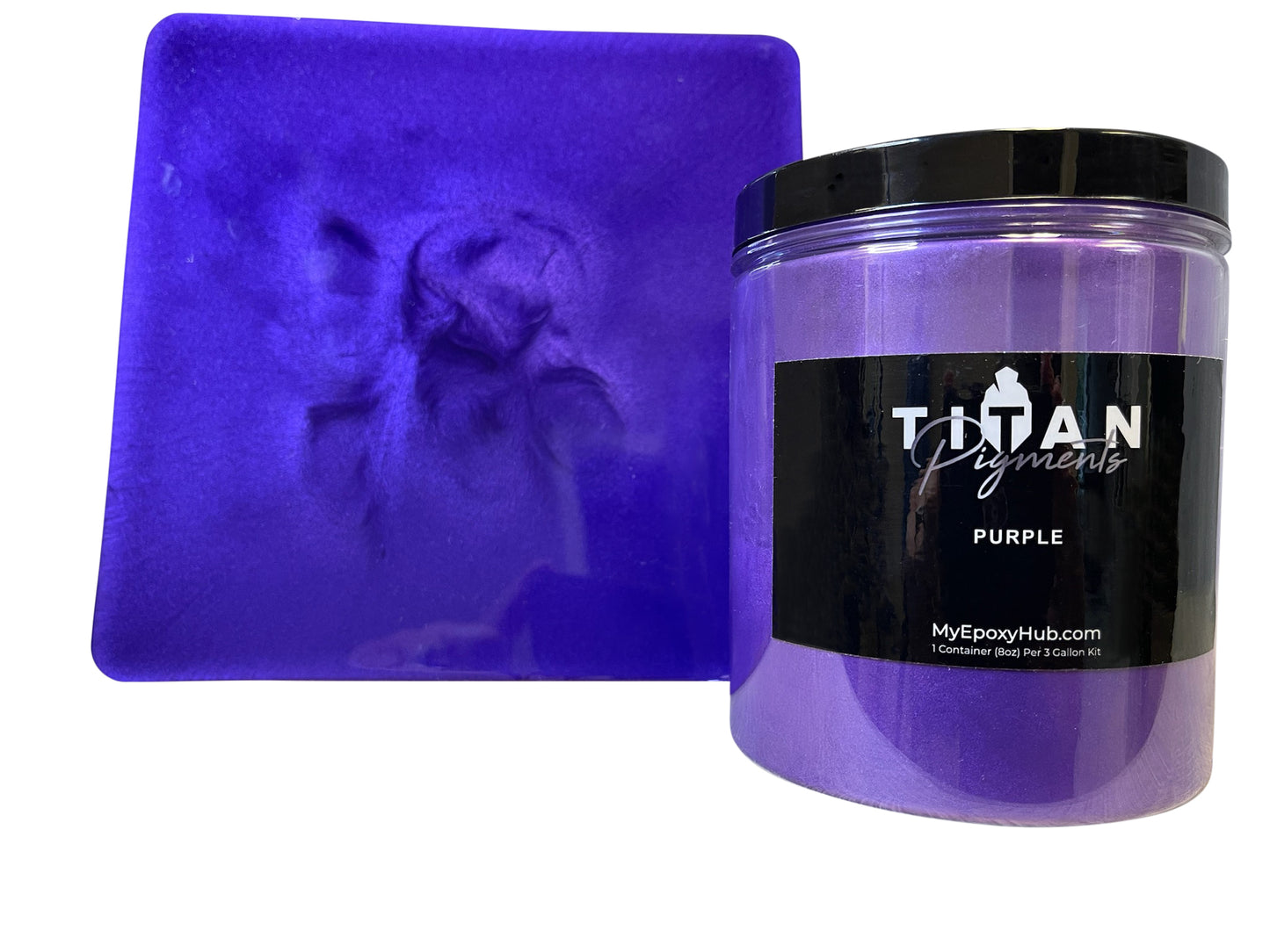 TITAN Pigment 8oz Metallic Epoxy Pigment