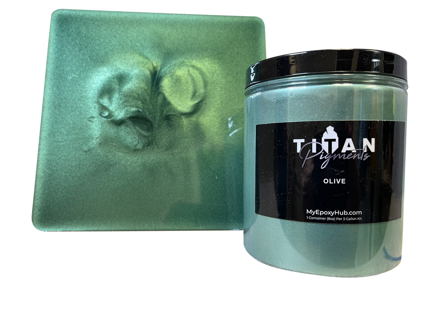 TITAN Pigment 8oz Metallic Epoxy Pigment