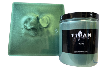 TITAN Pigment 8oz Metallic Epoxy Pigment
