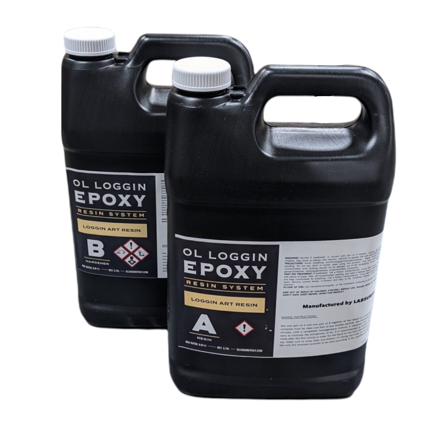 Ol' Loggin Art Resin