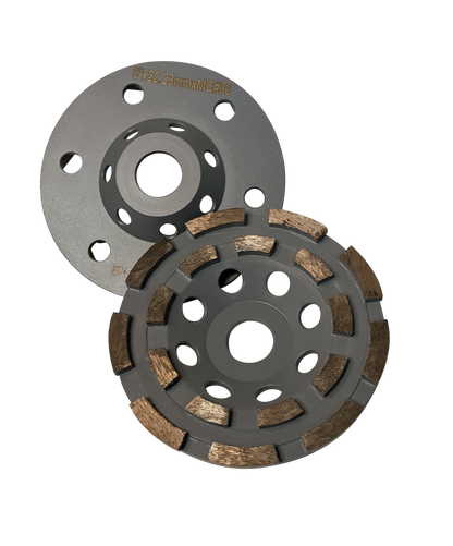 5" Cup Diamond Grind Wheels with 7/8"