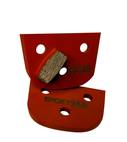 Concrete Floor Grinding, Barrel Segments, Diamond Tooling, 30 Grit