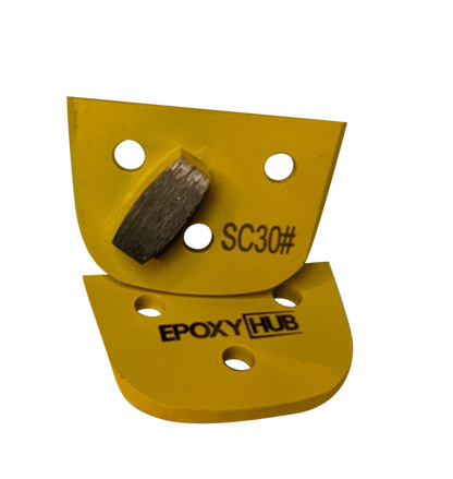 Concrete Floor Grinding, Barrel Segments, Diamond Tooling, 30 Grit