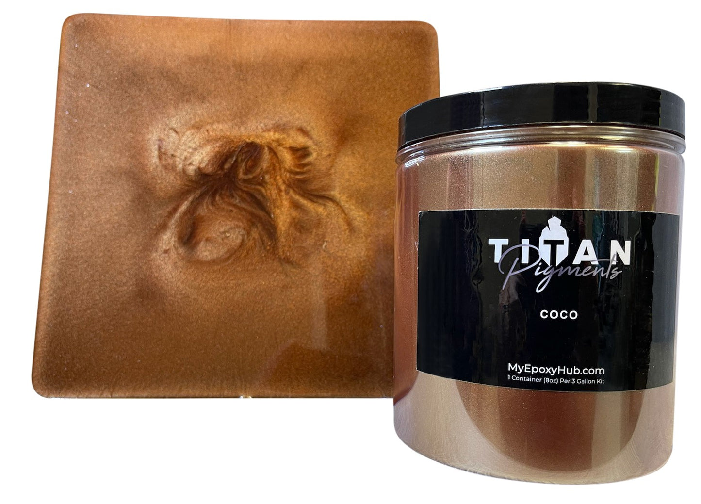 TITAN Pigment 8oz Metallic Epoxy Pigment