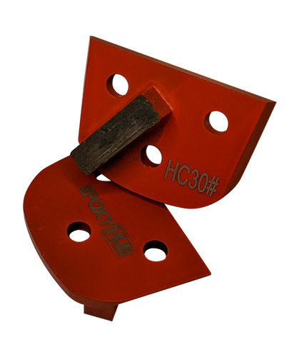 Concrete Floor Grinding, Full Bar Segments, Diamond Tooling 30 Grit