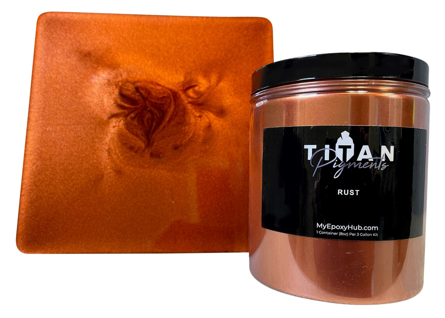 TITAN Pigment 8oz Metallic Epoxy Pigment