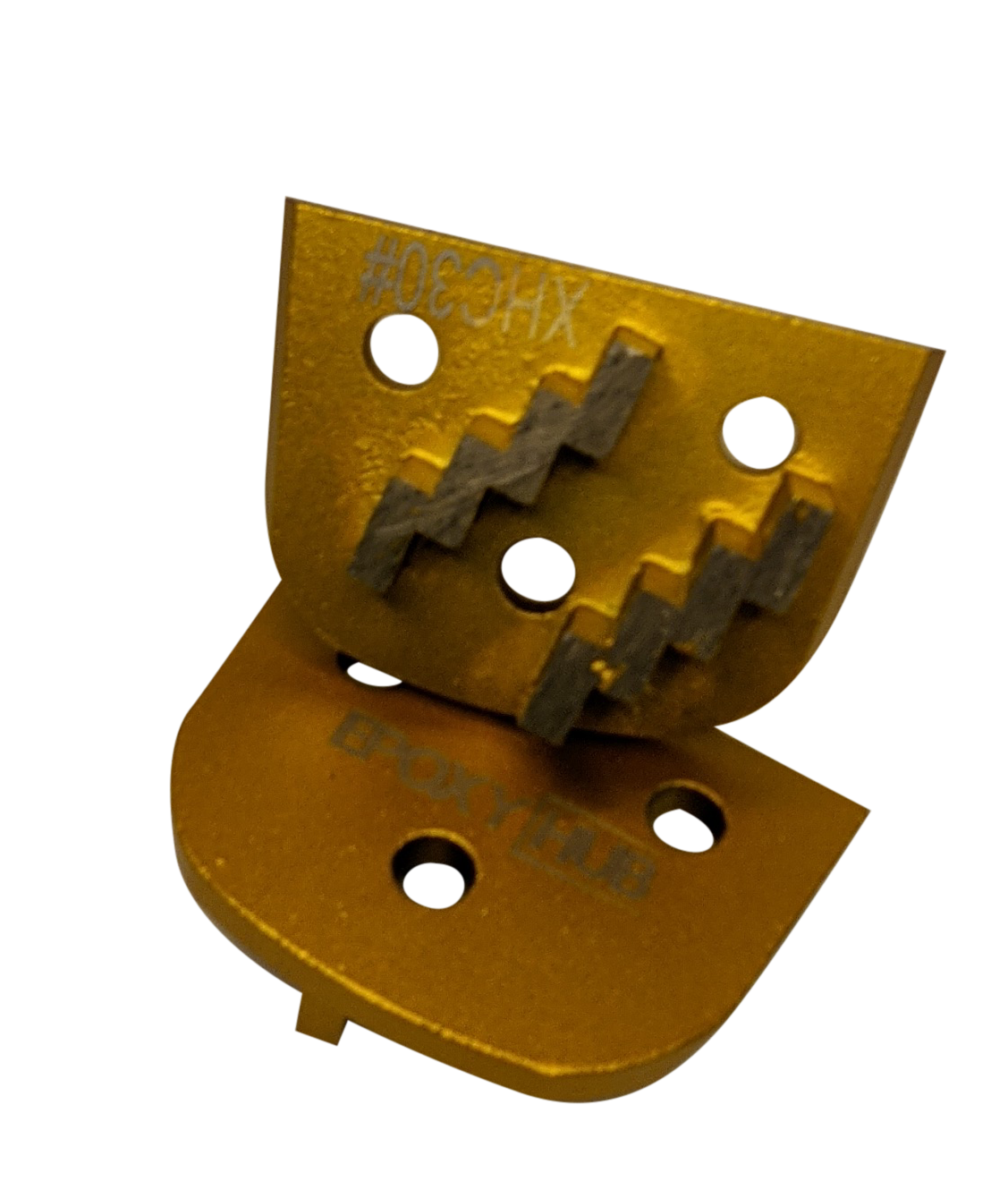 Concrete Grinding, Zags Double Segments, Diamond Tooling,  30 Grit